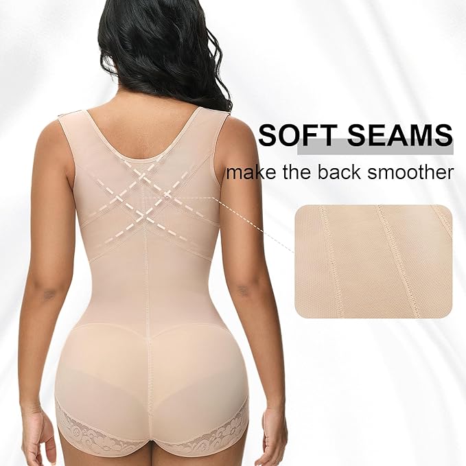 Fajas Colombianas Double Tummy Control Post Surgery Back Support Revenge Shapewear