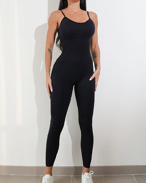 Women's Sexy Unitard One Piece Jumpsuit Tummy Control Sleeveless Rompers