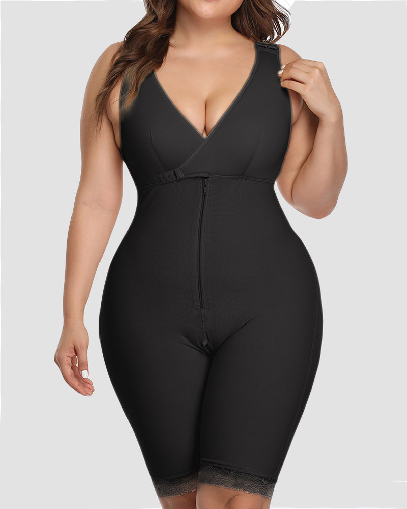 Fajas Colombianas Thigh Slimmer Corset Plus Size BBL Full Body Shapewear