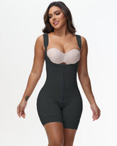 Fajas Colombianas Stage 2 Open Bust High Compression Shapewear With Zipper Crotch