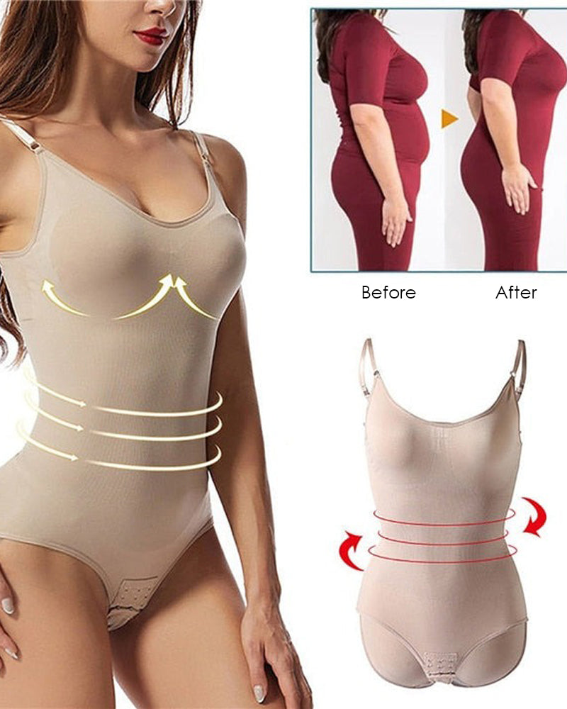 Open Crotch Butt Lifter Bodysuits Shapewear