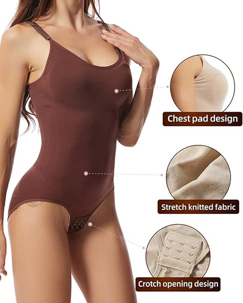 Open Crotch Butt Lifter Bodysuits Shapewear