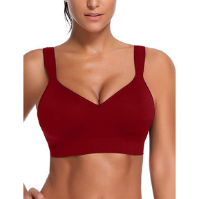 Seamless Yoga Sports Bras with Full Coverage