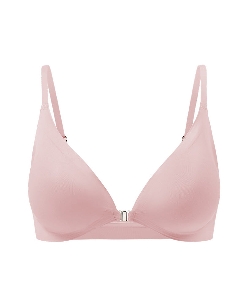 Sexy Front Closure Wireless Bras Beauty Back Push Up Comfortable Seamless Bralette