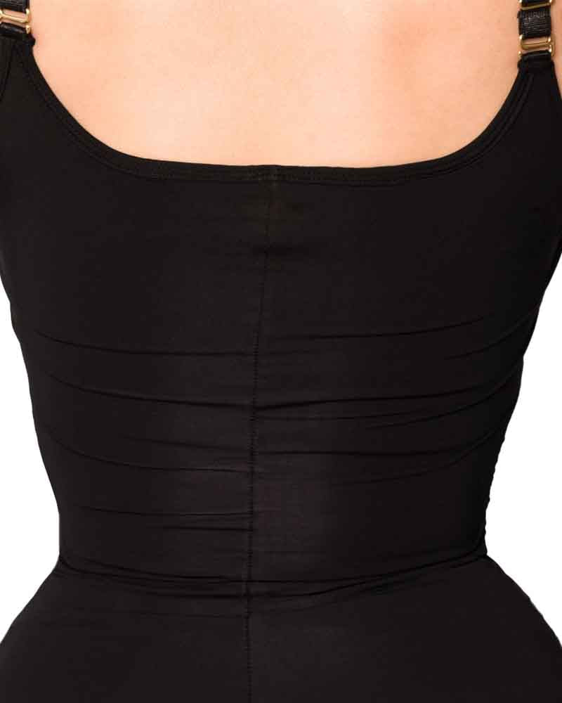 High Waist Ruched Shaping Swimsuits One Piece Tummy Control Swimwear