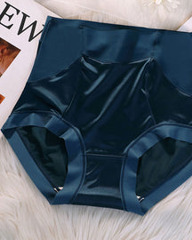 High Waisted Satin Seamless Bare Underwear