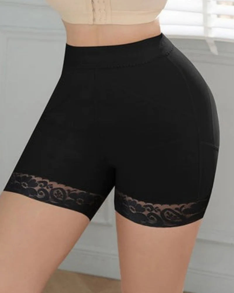 Women Black Butt Lifter Seamless Thigh Slimming Control Panties