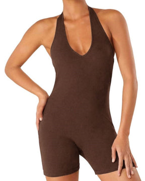 High Elastic Slim Sleeveless Bodysuit