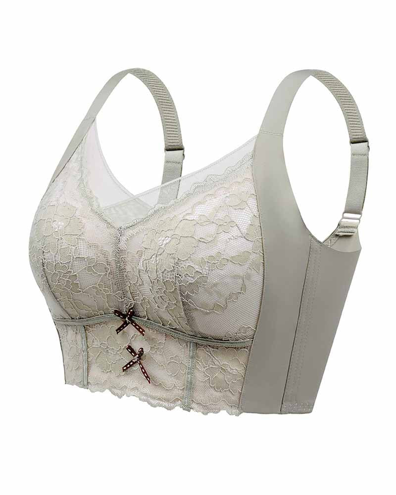 Breathable Wireless Lace Full Coverage Comfortable Bra