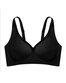 Seamless Ice Silk Wireless Bra Push Up Beautiful Back Soft Bralette