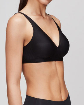 Sexy Seamless Deep V Soft Support Comfort Minimizer Bra