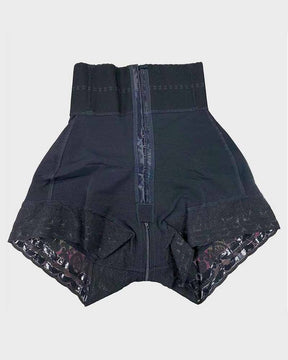 Double Compression High Waisted BBL Shorts With Mid-section Tummy Control Panties