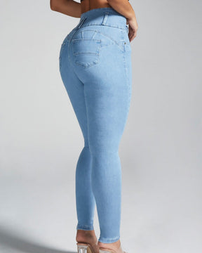 High Waist Skinny Stretch Shaping Butt lift Jeans