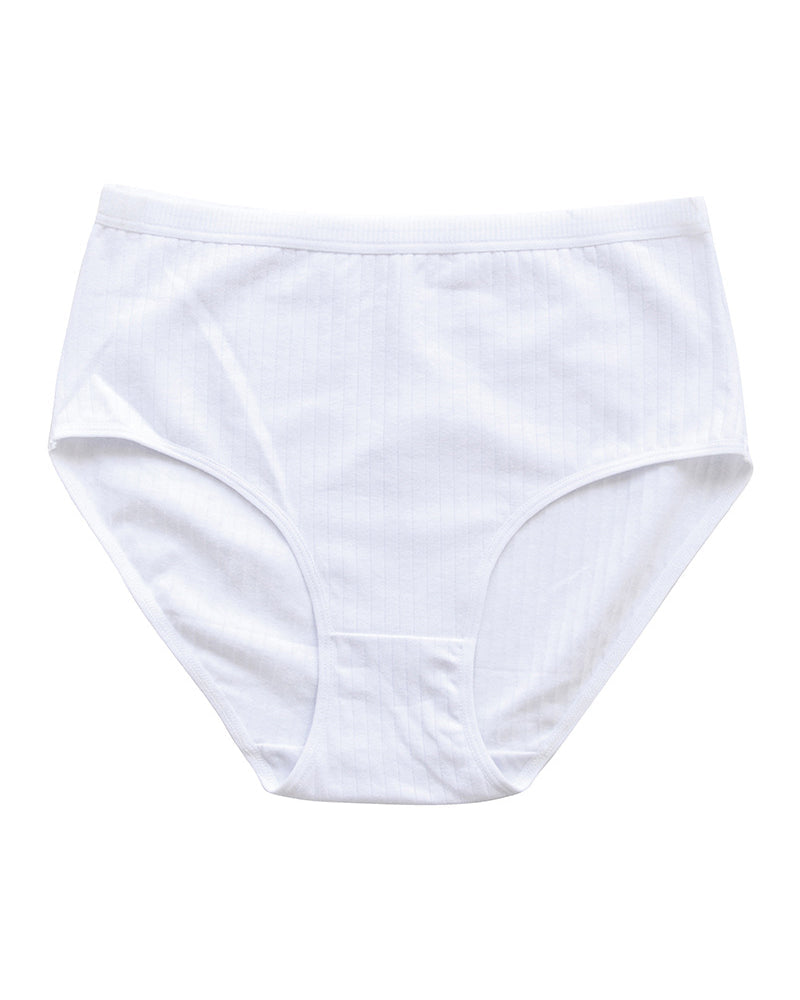 High Waist Pure Cotton Panties Tummy Control Breathable Underwear