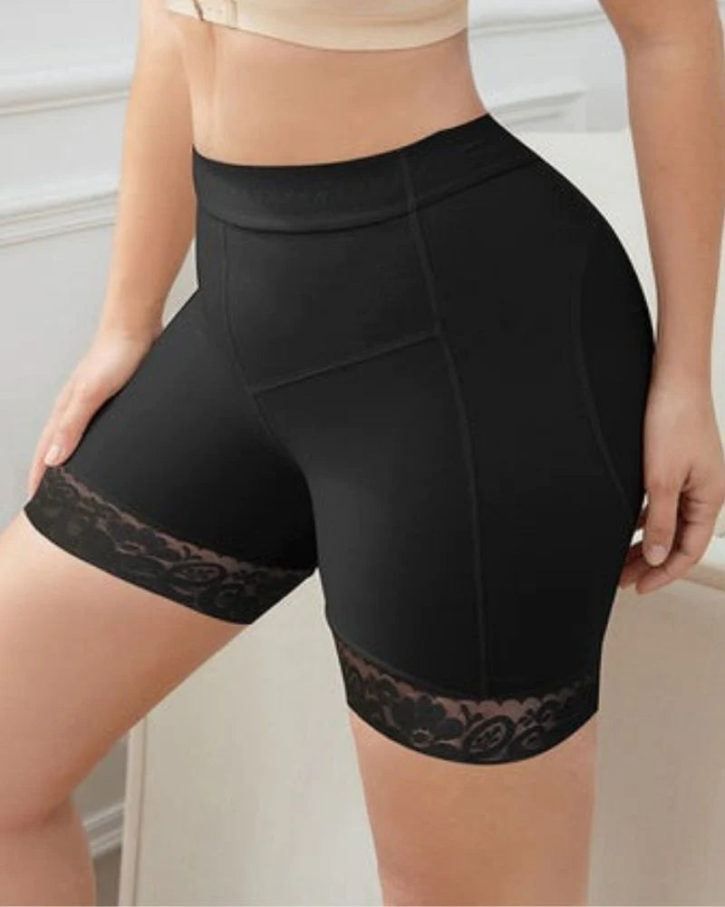 Women Black Butt Lifter Lace Seamless Body Shape Lifting Enhancer Control Panties