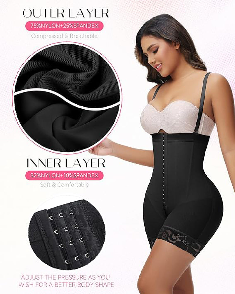 Fajas Colombianas Tummy Control Strapless Butt Lifter BBL Shapewear