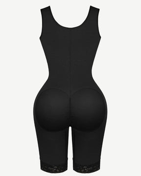 Full Body Tummy Control Hook and Eye Firm Compression Shapewear