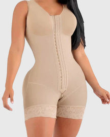 High Compression Short Girdle With Brooches Bust Girdle With Bust For Daily And Post-surgical Use