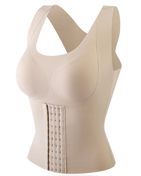 Comfort Double Compression Corset with Seamless Tummy Control and Back Support