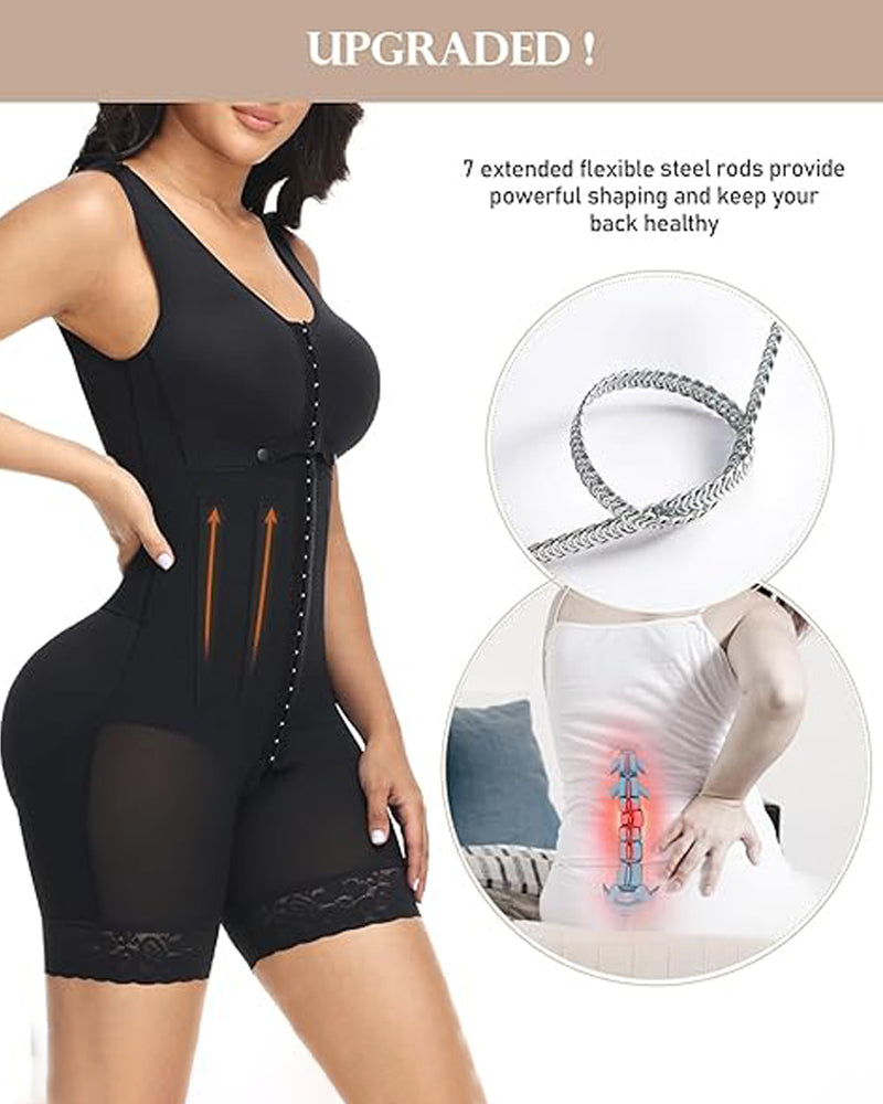 Compression Garment Short Shapewear For Women With Bra