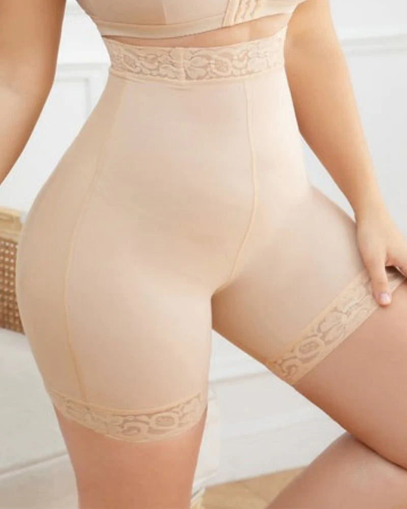 Beige Slimming Butt Lifter Control Panty Underwear Shorts