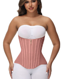 Curved Boned Waist Trainer For Women High Compression Tummy Control Tiny Waist Corset