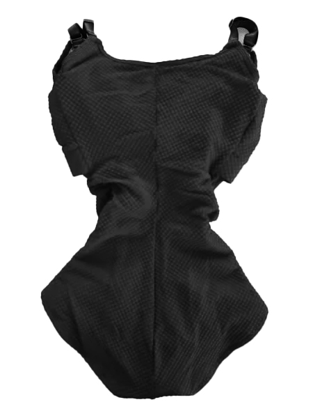 Women's Tummy Control Swimsuit Cutout Tie Knot Front Push Up Shapewear Bathing Suit