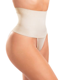 Women's Waist Cincher Shaper Thong Tummy Control High Waist Slimmer Shapewear Panty