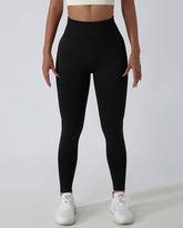 Seamless Hip Lift Knitted High Waisted Breathable Yoga Pants