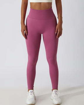 Seamless Hip Lift Knitted High Waisted Breathable Yoga Pants