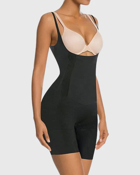 Shapewear for Women Tummy Control Open Chest Thigh Slimmer Body Shaper