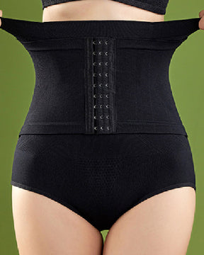 9-Breasted Hooks High Waist Tummy Control Butt Lift Shapewear Panties