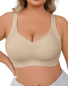 Daily Comfort Wireless Shaper Bra Smooth Full Coverage Support Bra