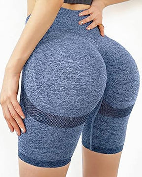 Women High Waist Tummy Control Leggings Stretch Scrunch Butt Fitness Yoga Shorts