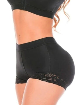 High Waist Women Hip Enhancer Tummy Control Lace Body Shaper Shorts