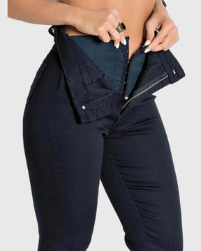 Jeans High Waist With Super Lipo Spandex