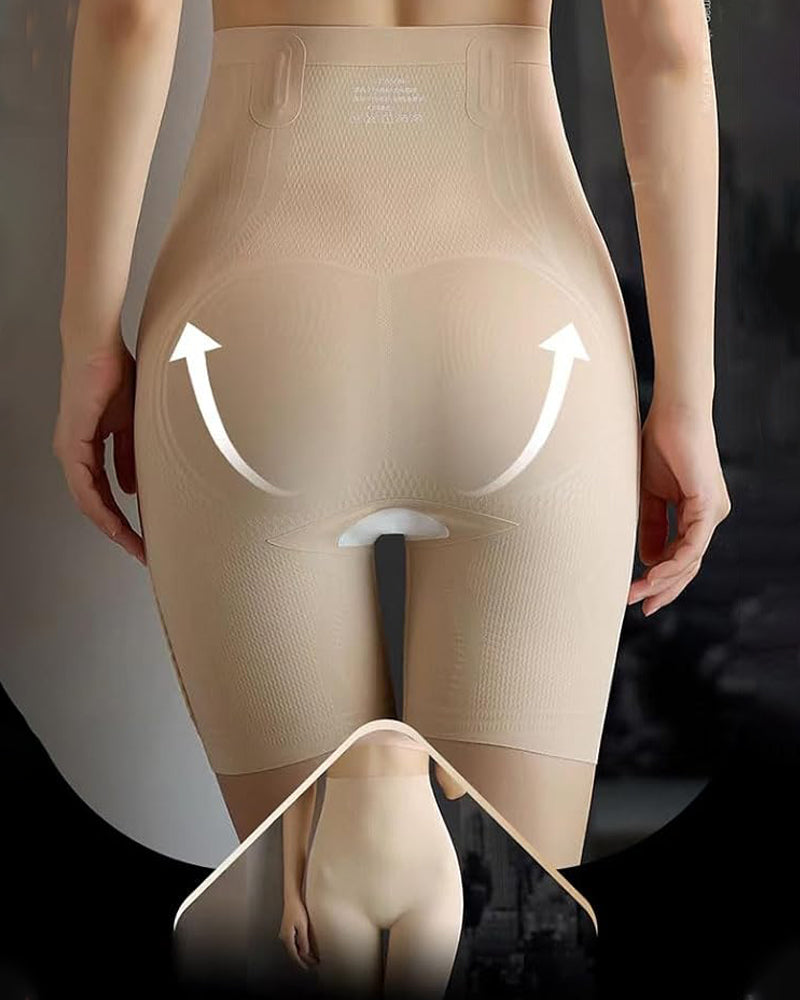 Liquid Seamless High Waist Shaping Shorts Elastic Butt Lift Shapewear Panties