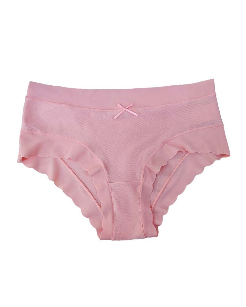 High Elastic Breathable Panties Comfortable Solid Color Simple Briefs