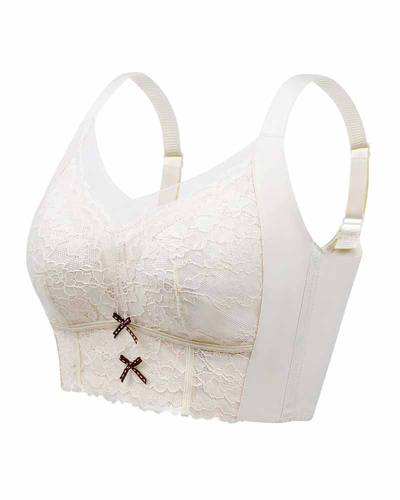 Breathable Wireless Lace Full Coverage Comfortable Bra