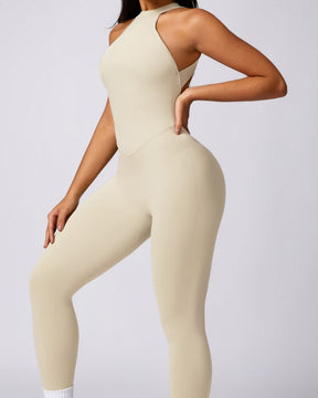 Peach Hip-lifting and Beautiful Back Quick-drying Yoga Jumpsuit