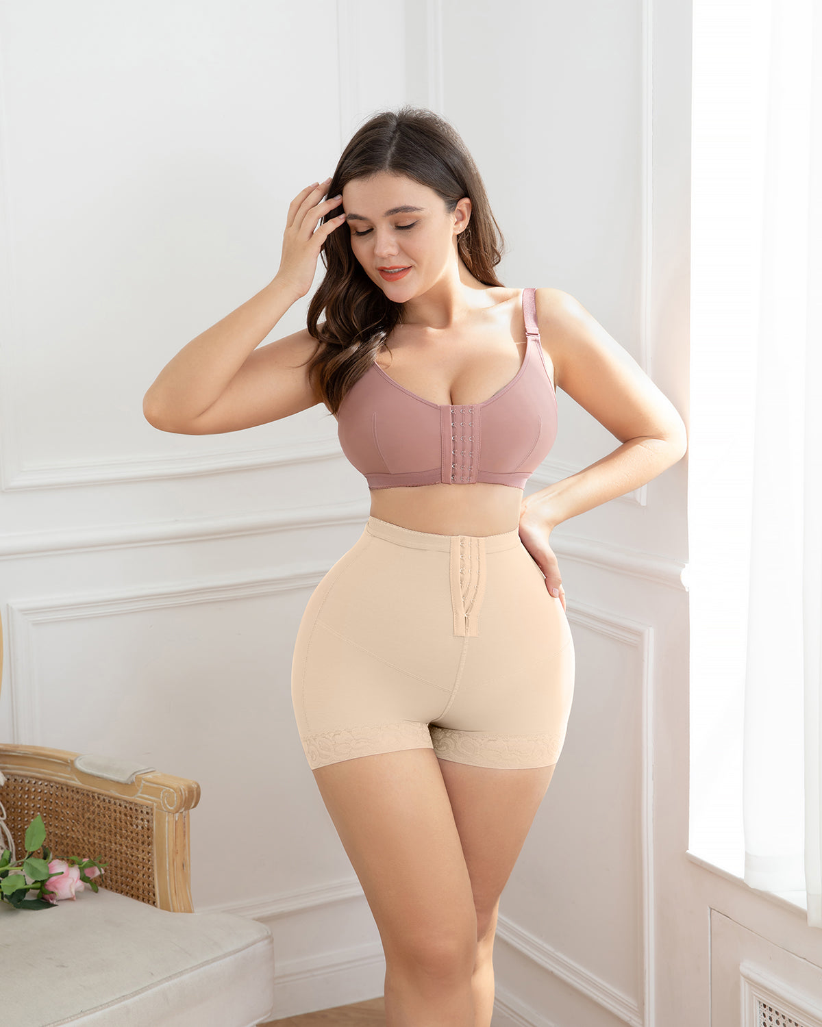 Women Lower Belly Fat Hourglass Butt Lifting Shapewear Shorts