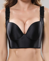 Smooth Seamless Sculpting Uplift Deep Cup  Full Coverage Wireless Shape Bra