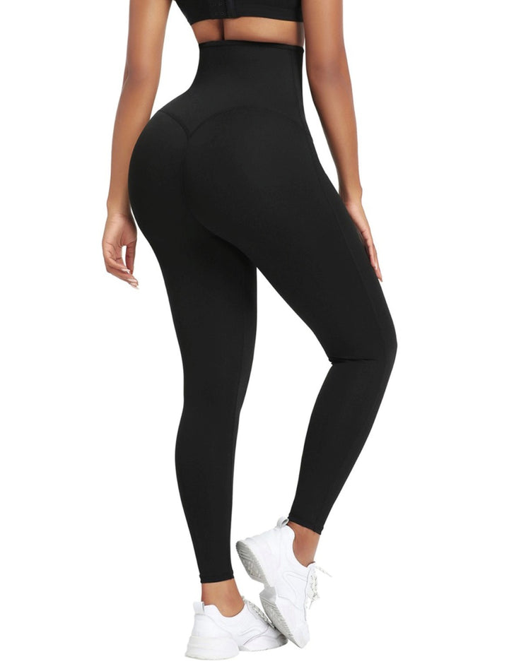 High Compression Butt Lifting Wide Waistband Shaper Leggings