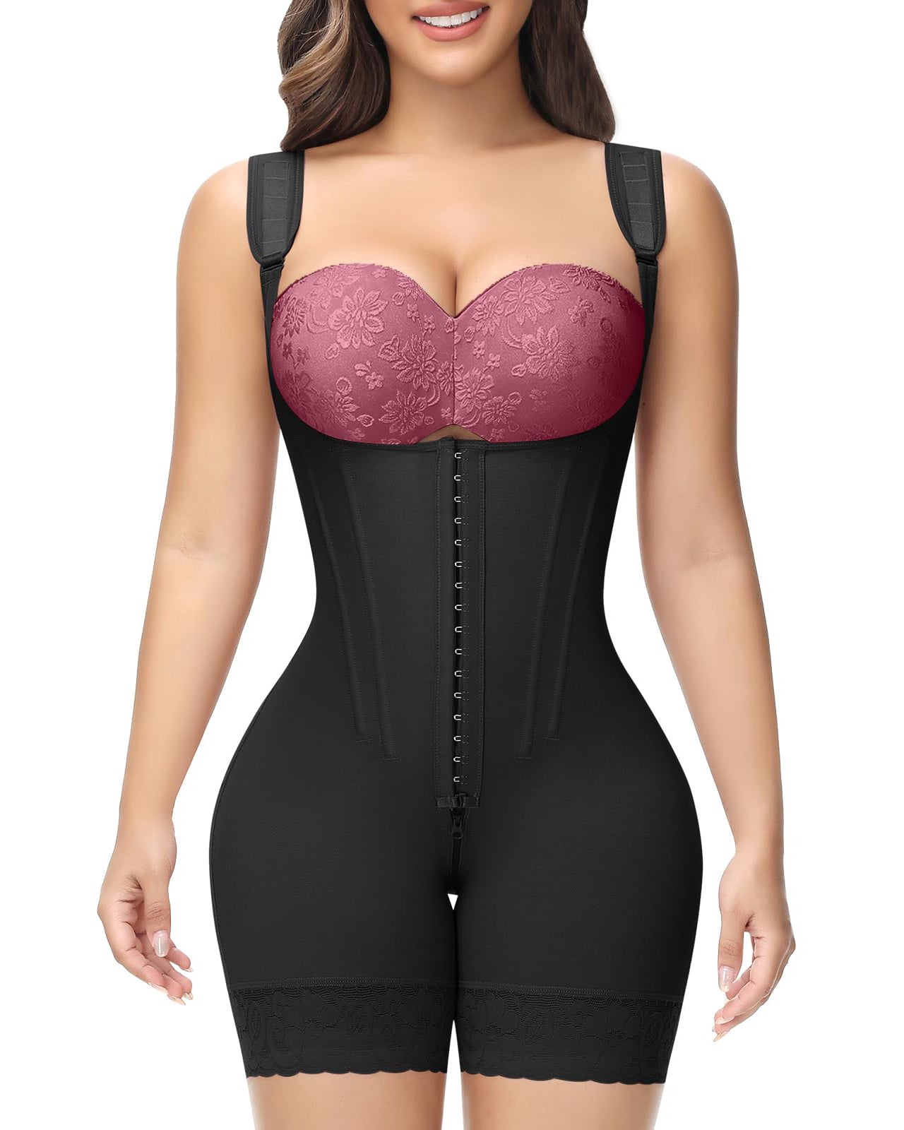 Fajas Colombianas Full Body Tummy Control Butt Lifting Post Surgery Compression Shapewear