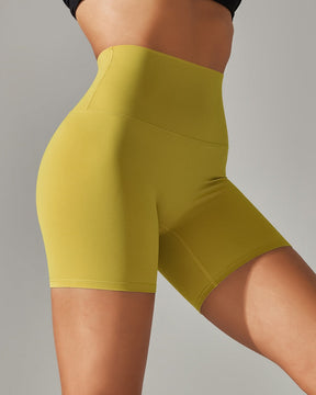 Skinny High Waist Stretch Yoga Shorts