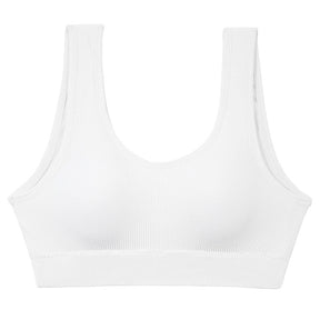 Seamless Push Up Wireless Shockproof Sports Bra Crop Top Breathable Yoga Bra