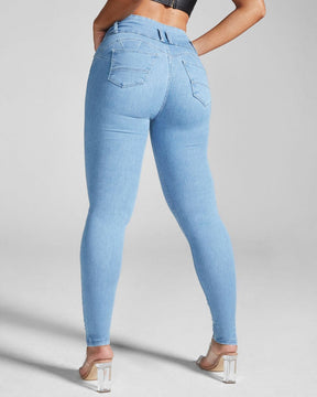 High Waist Skinny Stretch Shaping Butt lift Jeans