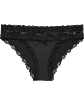 Sexy Lace Stitching Seamless Underwear High Cut Thin Bikini Briefs