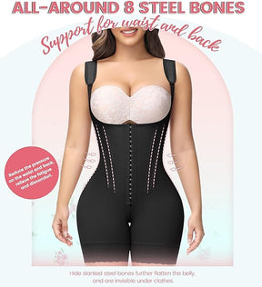 Fajas Colombianas Full Body Tummy Control Butt Lifting Post Surgery Compression Shapewear