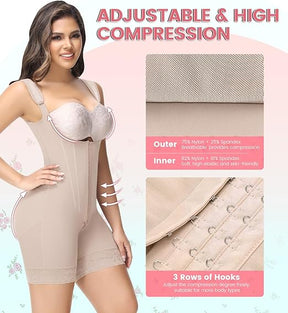 Fajas Colombianas Full Body Tummy Control Butt Lifting Post Surgery Compression Shapewear